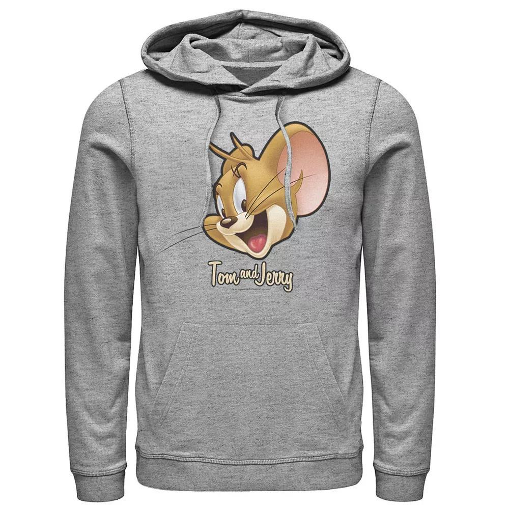 Men's Tom And Jerry Simple Jerry Big Face Hoodie,  Product Image