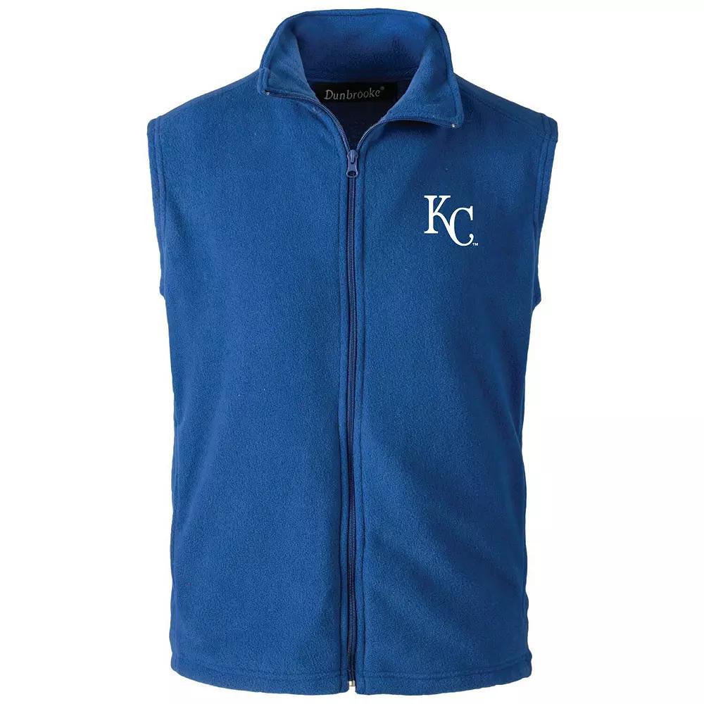 Men's Dunbrooke  Royal Kansas City Royals Houston Full-Zip Vest, Size: 2XL, Blue Product Image