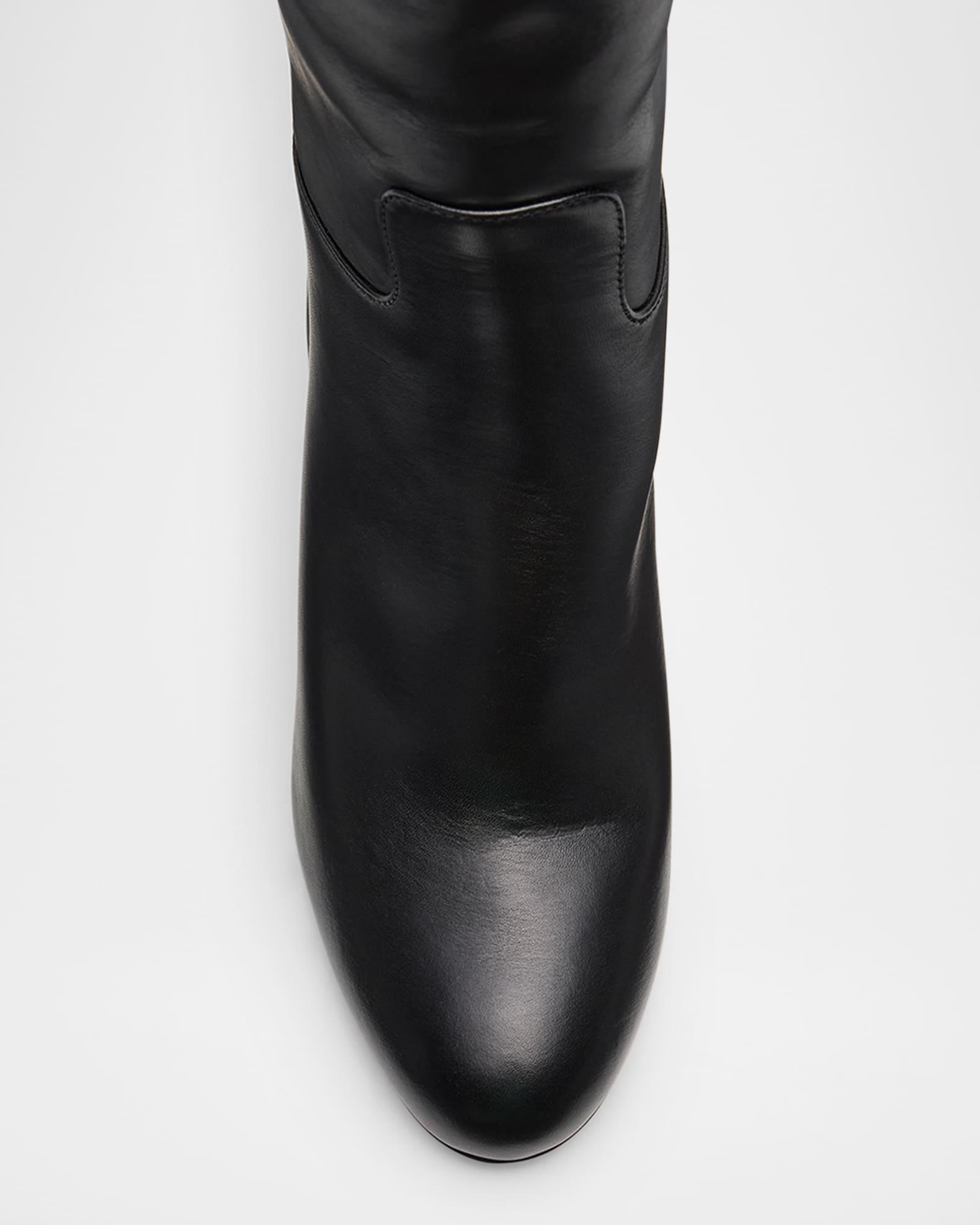 Loo Botta Leather Red Sole Knee Boots Product Image