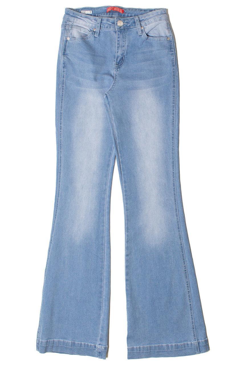 Mid Rise Flare Jeans Product Image