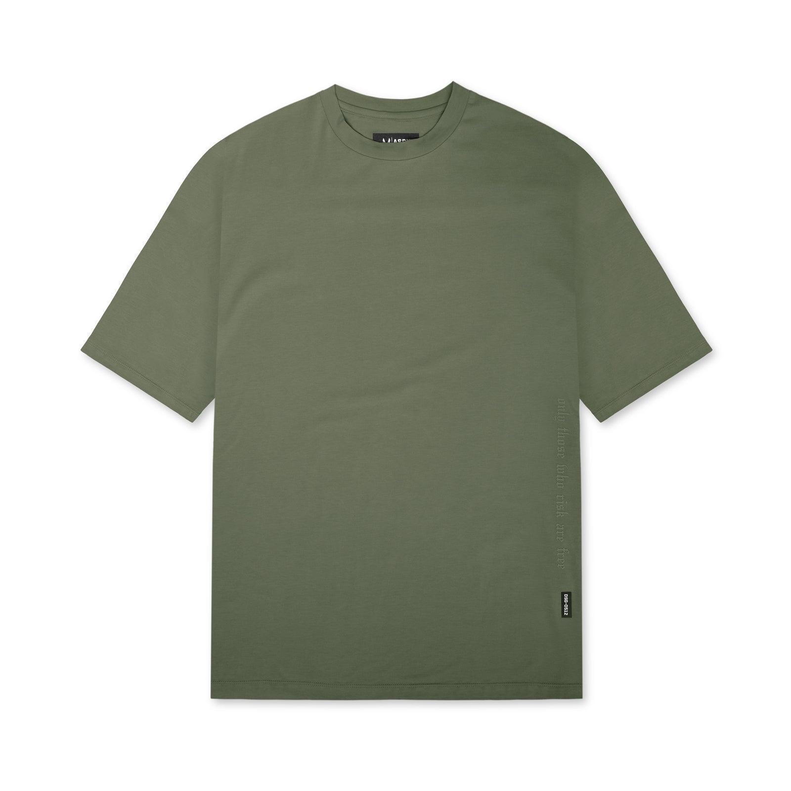 0514. CottonPlus™ Oversized Tee - Olive Male Product Image