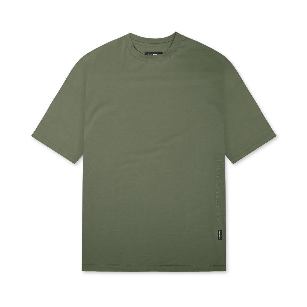 0514. CottonPlus™ Oversized Tee - Olive Male Product Image