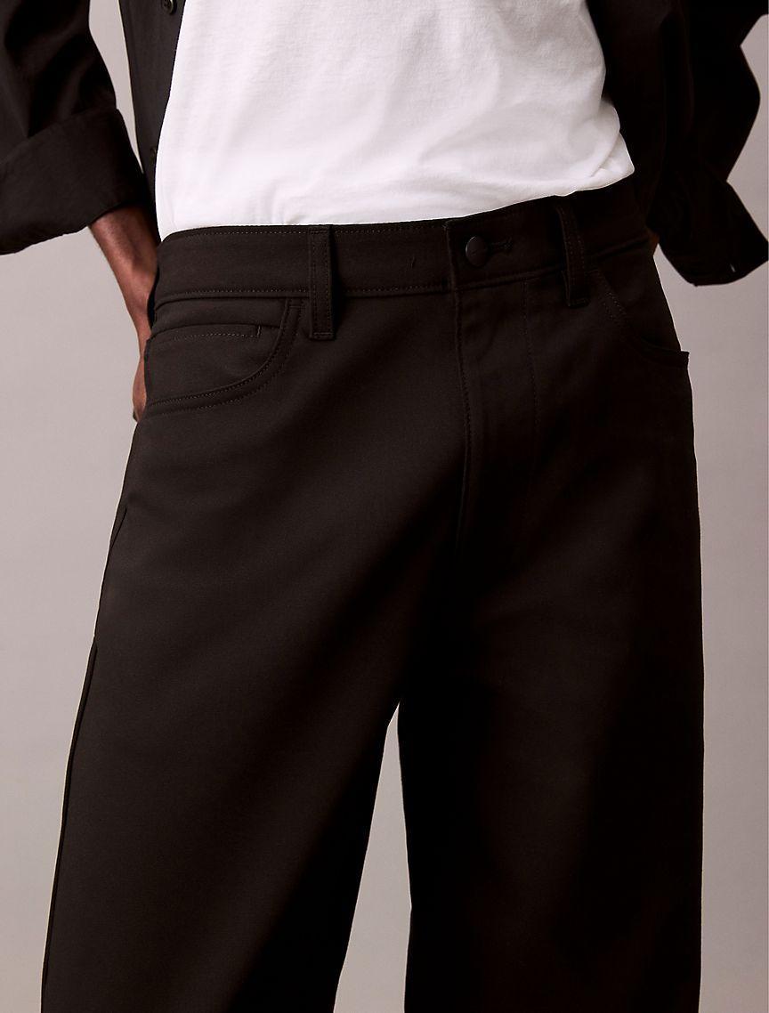 Pleated Wool Gabardine Blend Trouser Product Image