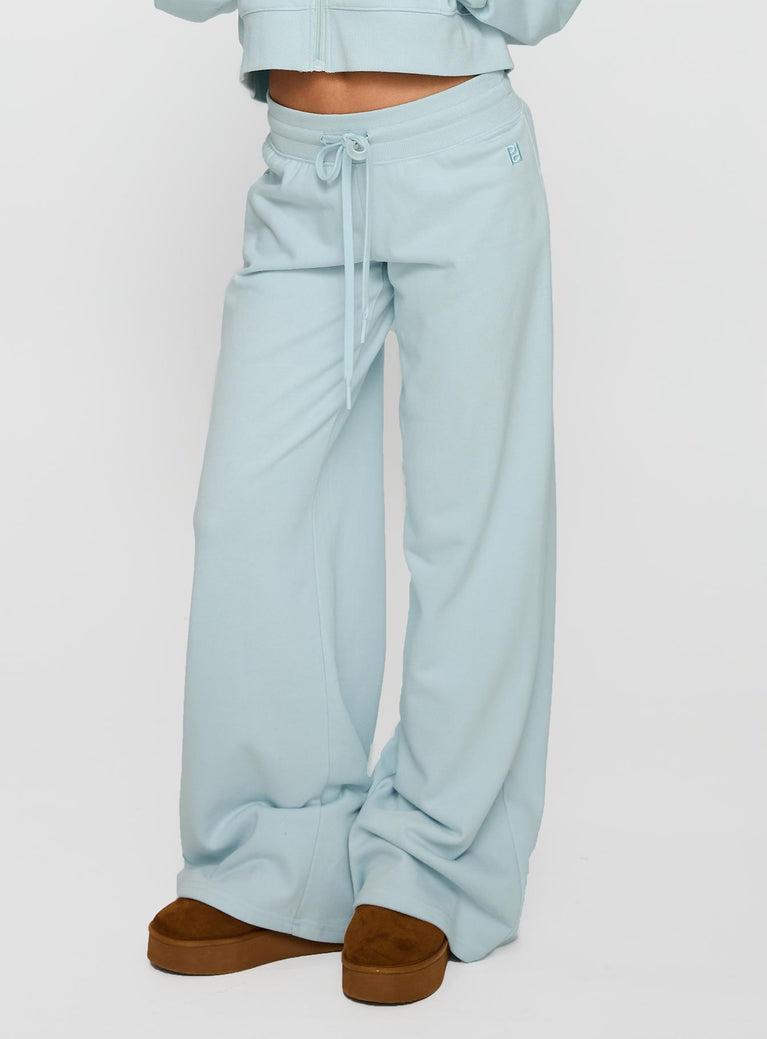 Mindful Low Rise Pant Blue Product Image