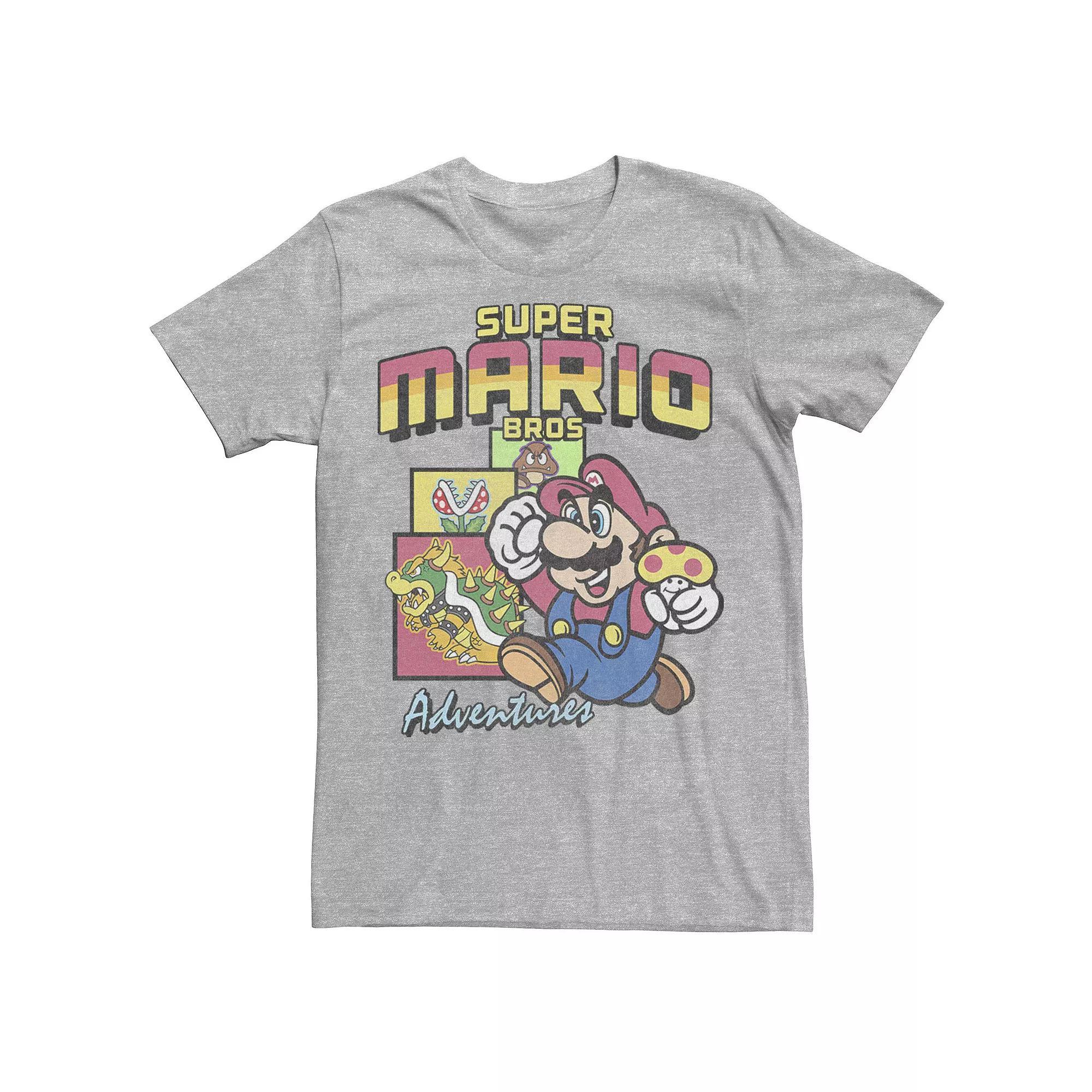 Men's Nintendo Super Mario Bros. Adventures Tee,  Product Image