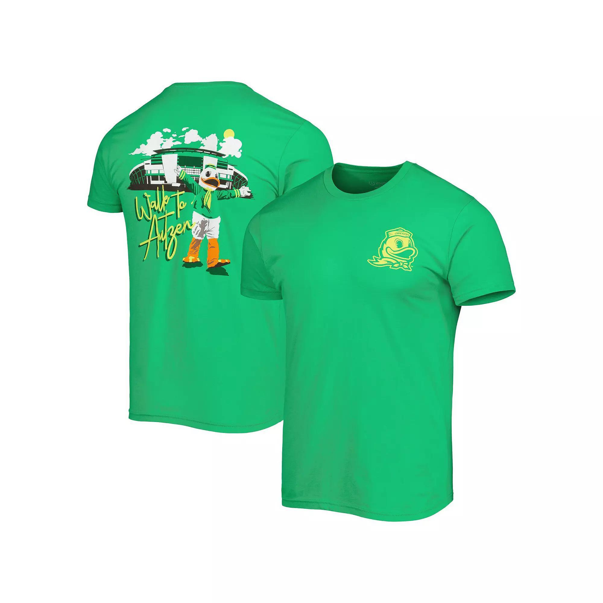 Men's Green Oregon Ducks Hyperlocal T-Shirt, Size: Medium Product Image