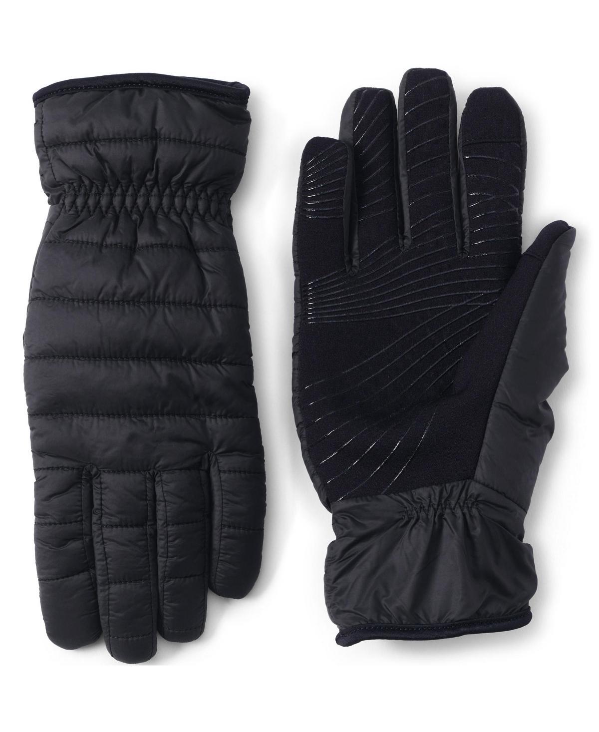 Womens Lands End Ultralight Touchscreen-Compatible Winter Gloves Product Image