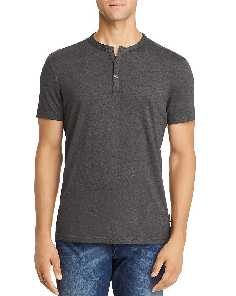 John Varvatos Star Usa Jersey Henley Product Image