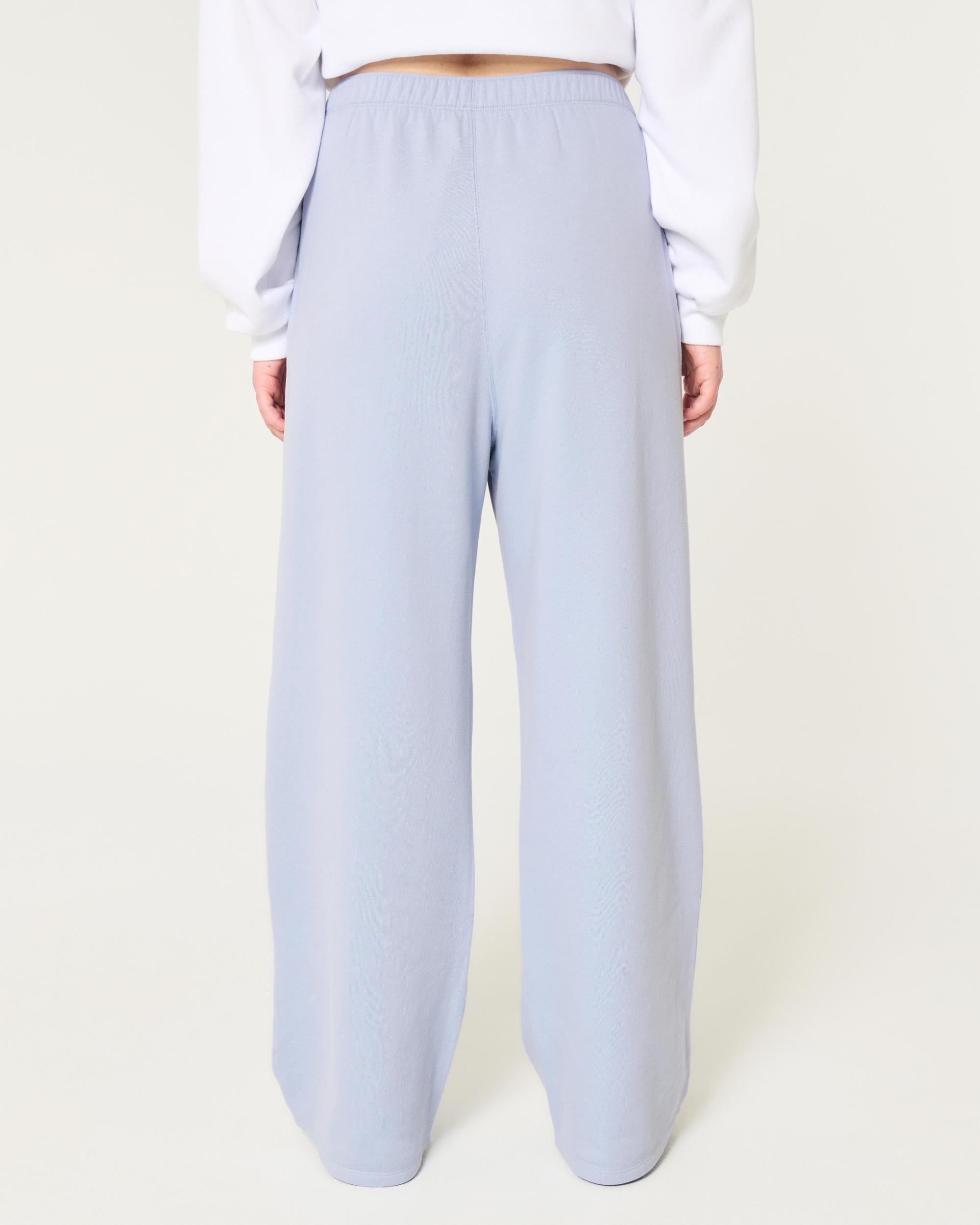 Hollister Feel Good Fleece Wide-Leg Pants Product Image
