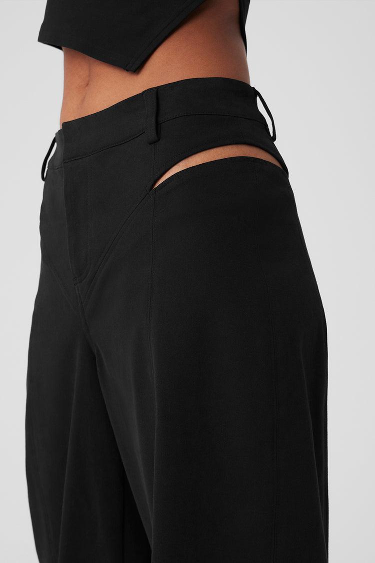 High-Waist Risk Taker Trouser - Black Product Image