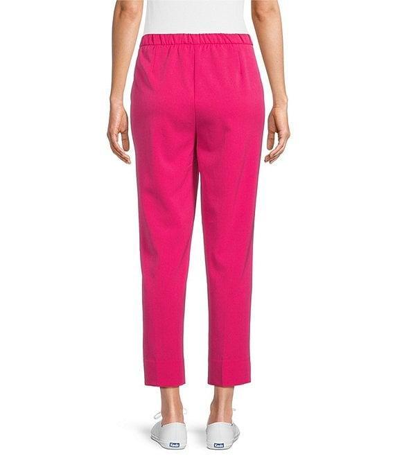 Allison Daley City Stretch Pull-On Straight Leg Ankle Pants Product Image