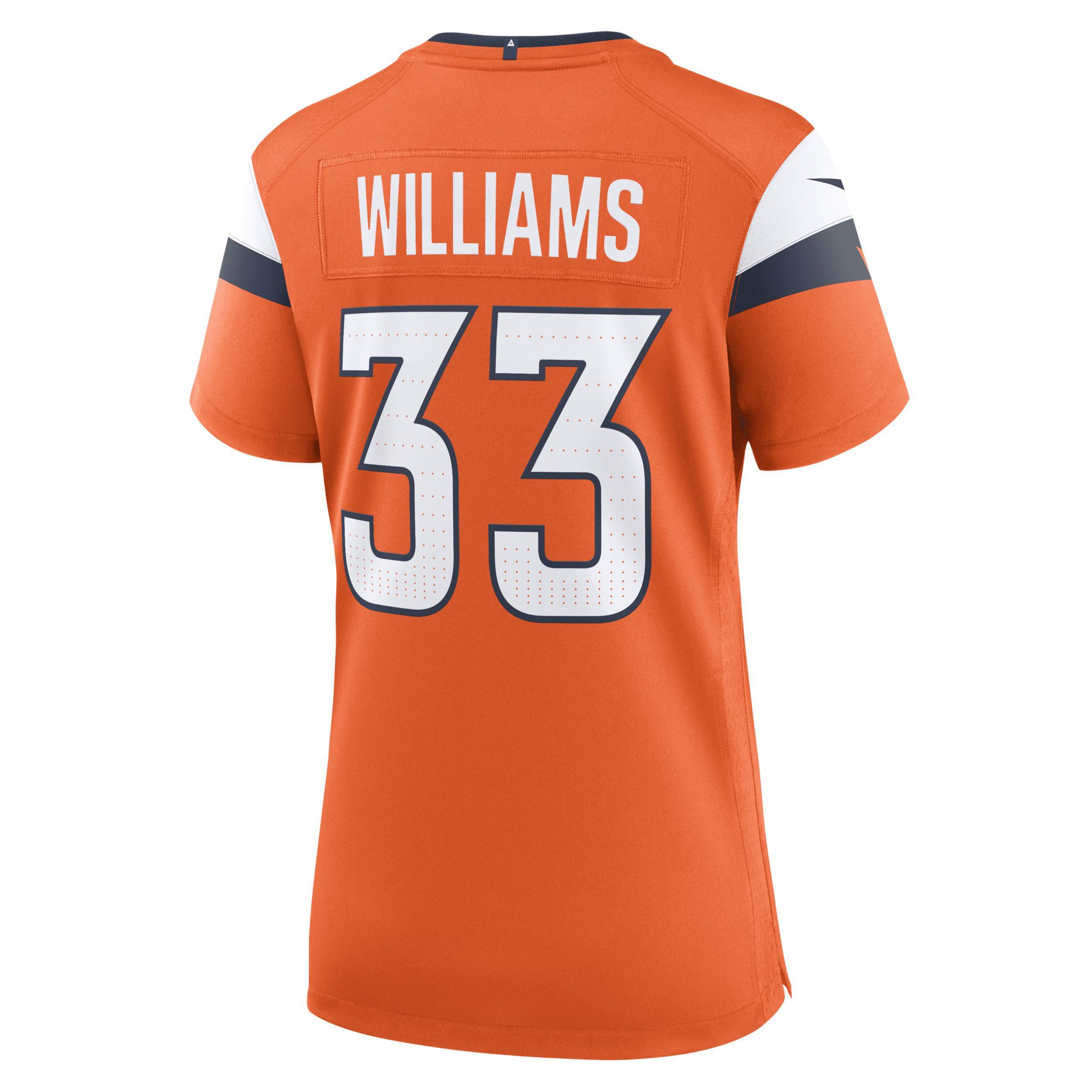 Javonte Williams Denver Broncos Nike Womens NFL Game Football Jersey Product Image