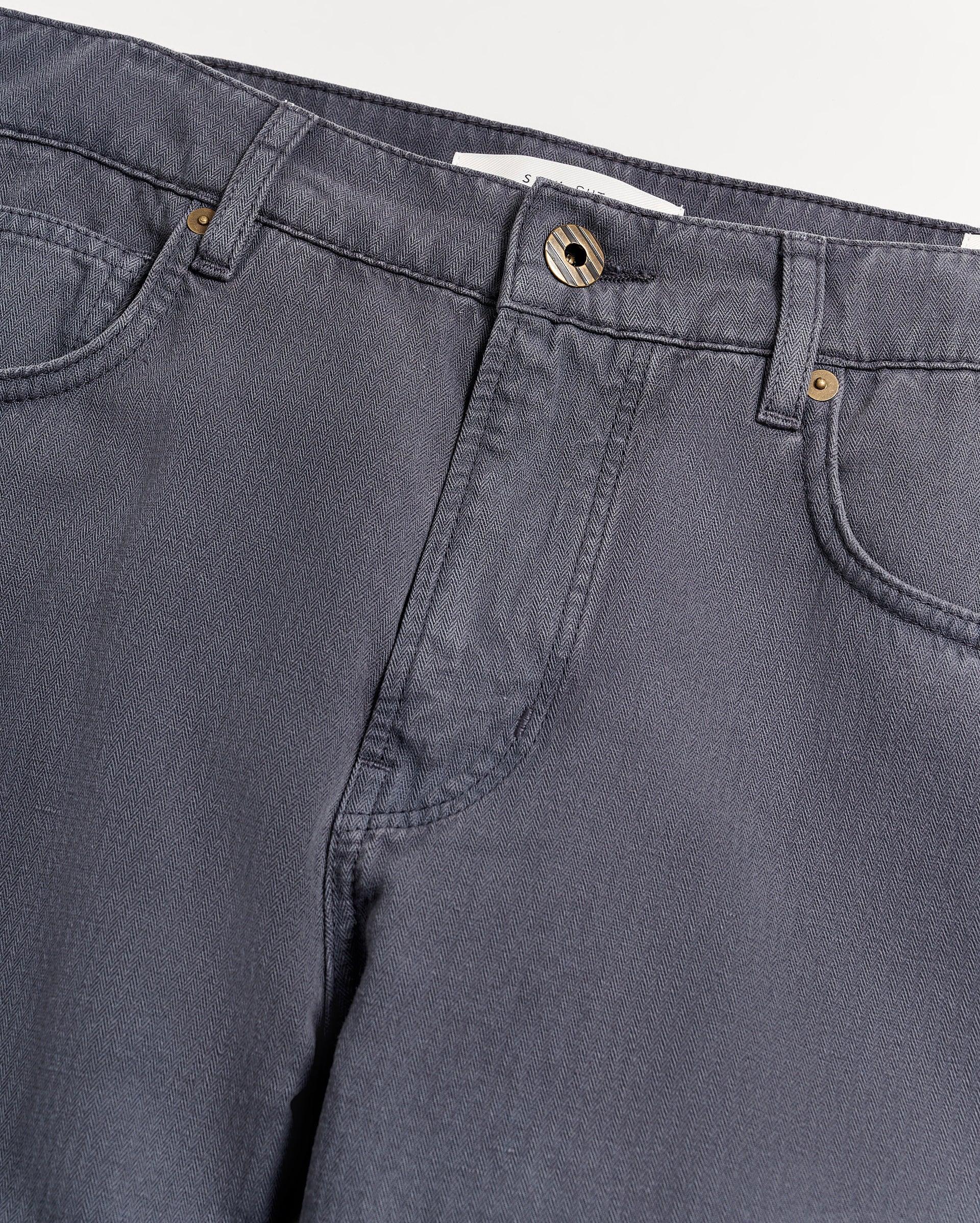 Cotton Linen 5 Pocket Pant -  Product Image