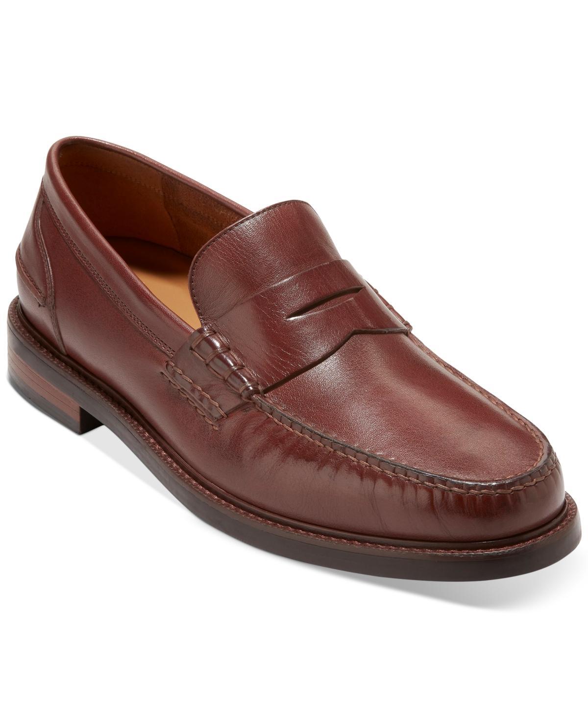 Cole Haan Mens Pinch Prep Leather Penny Loafers Product Image