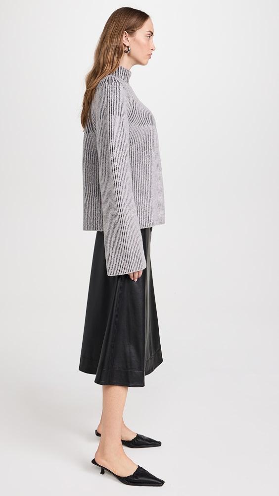 Proenza Schouler White Label Brynn Sweater in Jacquard | Shopbop Product Image