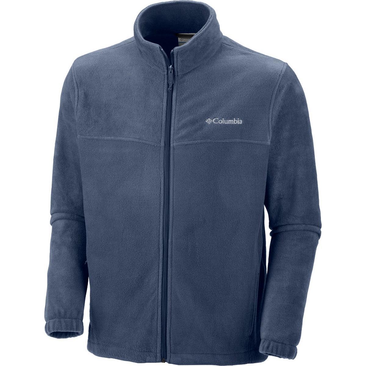 Men's Columbia Steens Mountain™ Full-Zip Fleece Jacket, Size: XXL, Black Grill Product Image