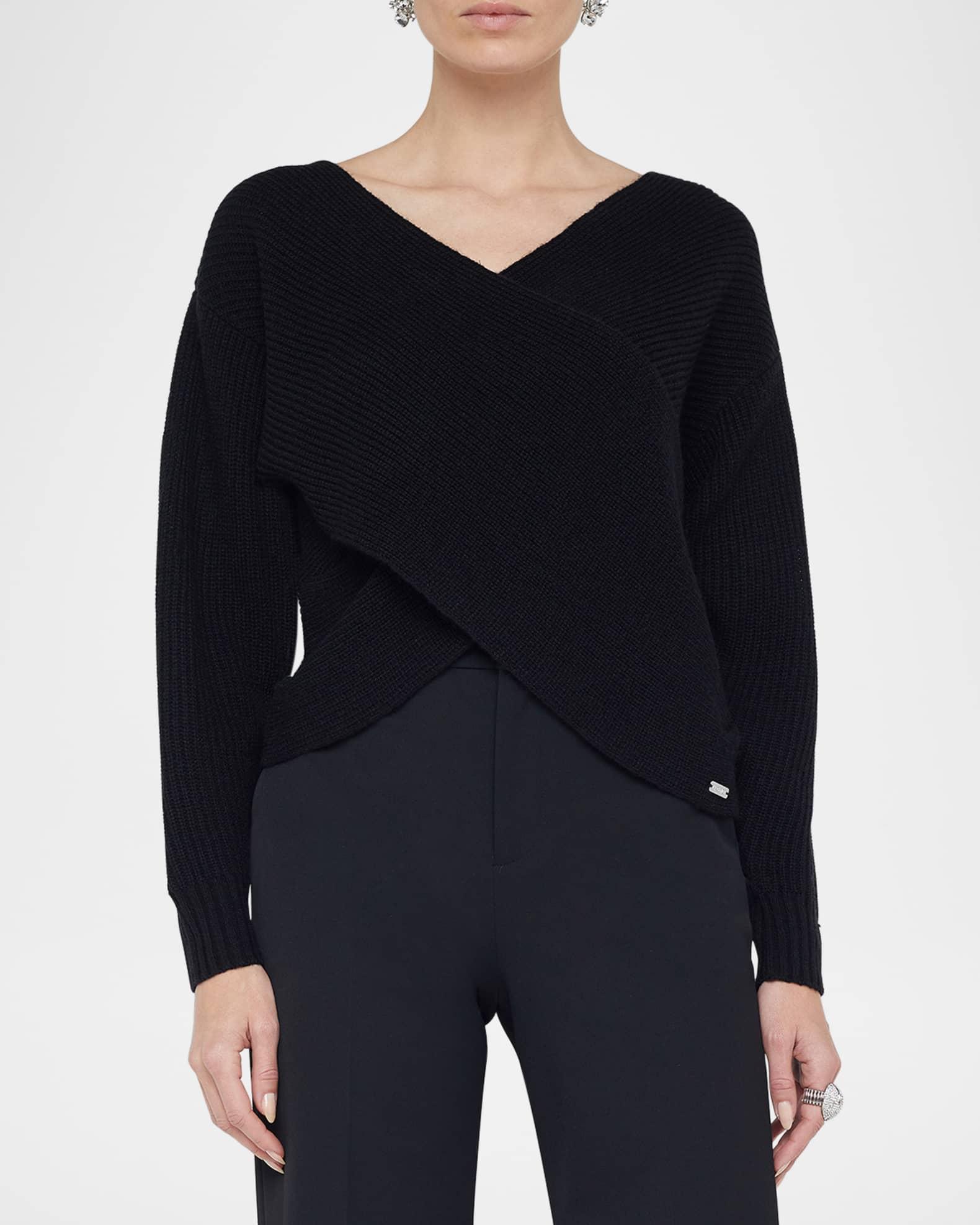 Antonella Surplice Sweater Product Image