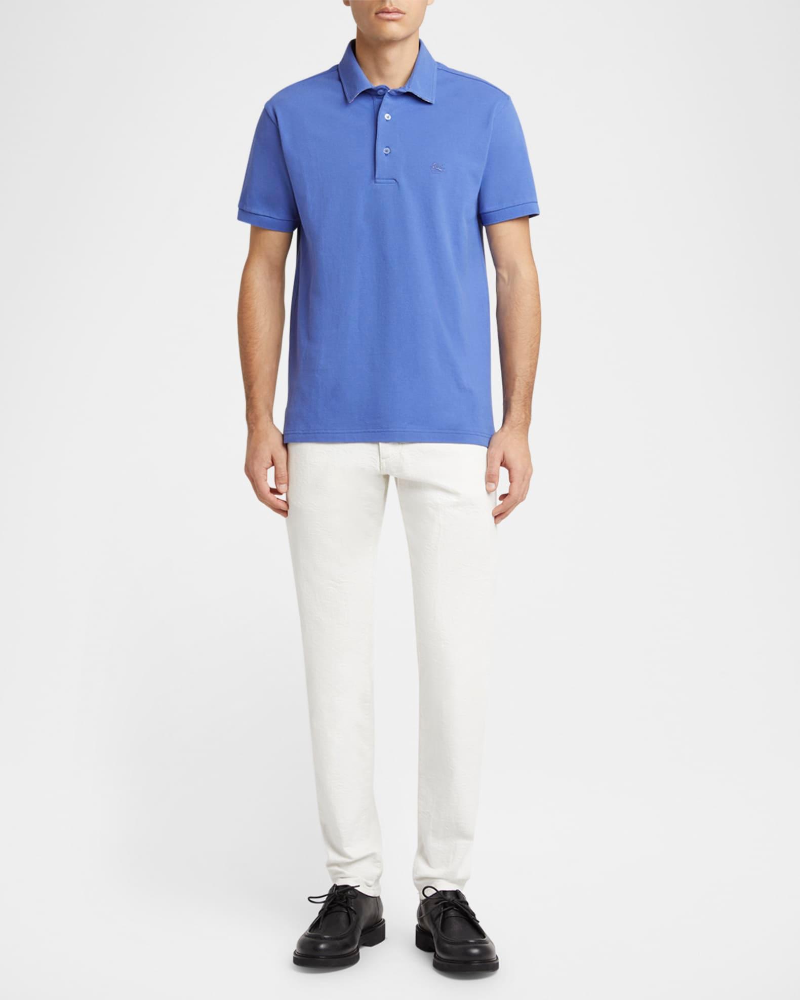 Men's Tipped Pique Polo Shirt Product Image