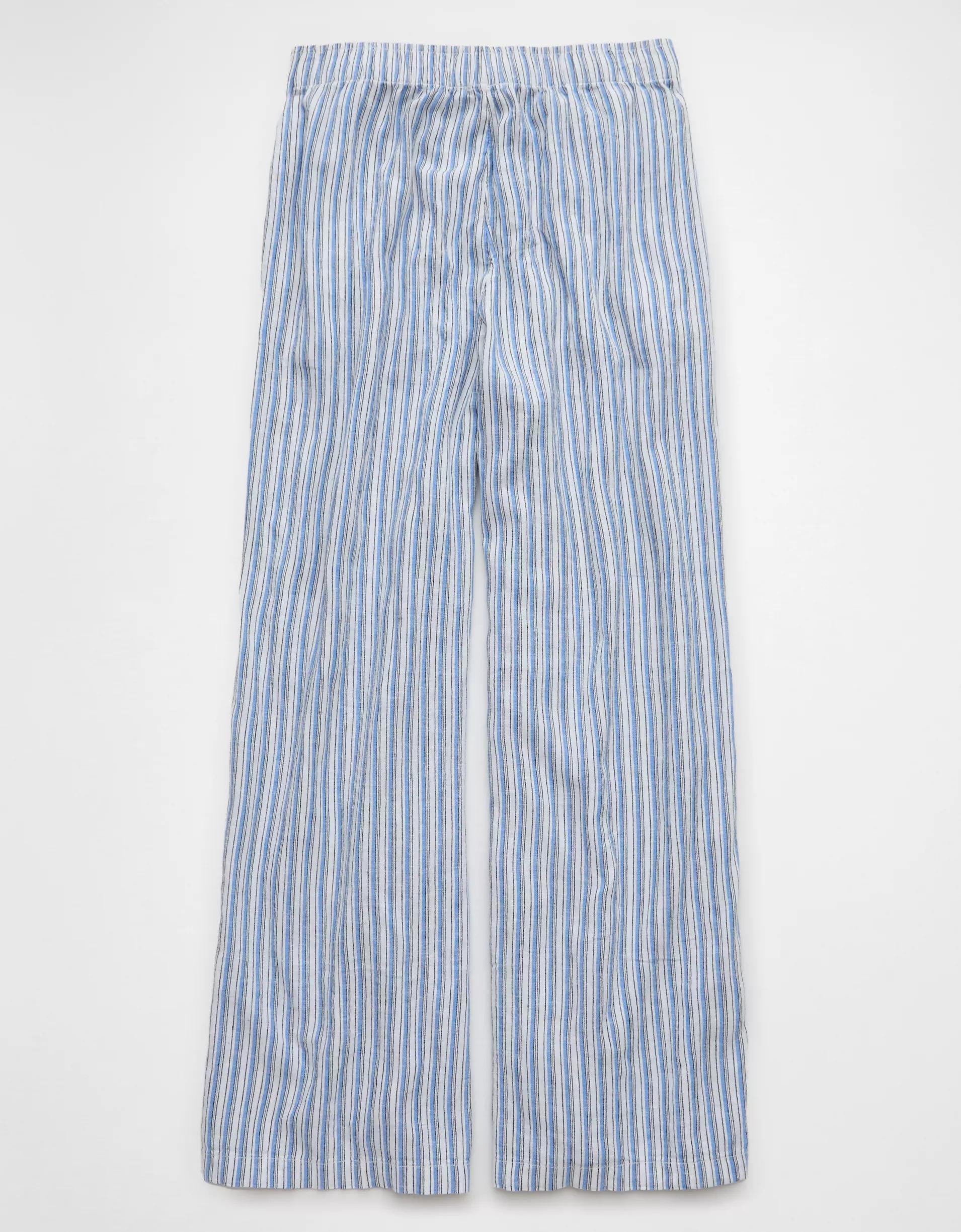 AE Weekend Vibes Linen-Blend Pull-On Pant Product Image