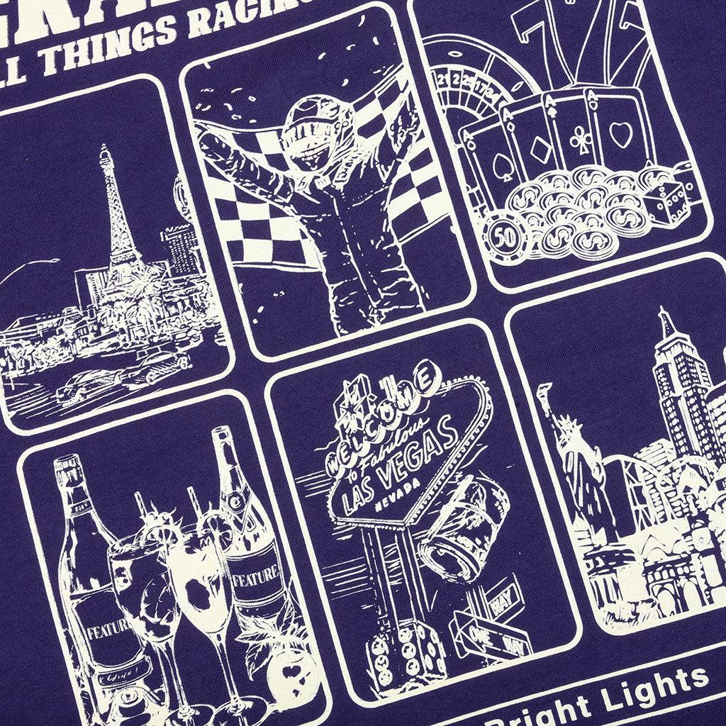 Vegas Racer Comic Tee - Sodalite Blue Male Product Image