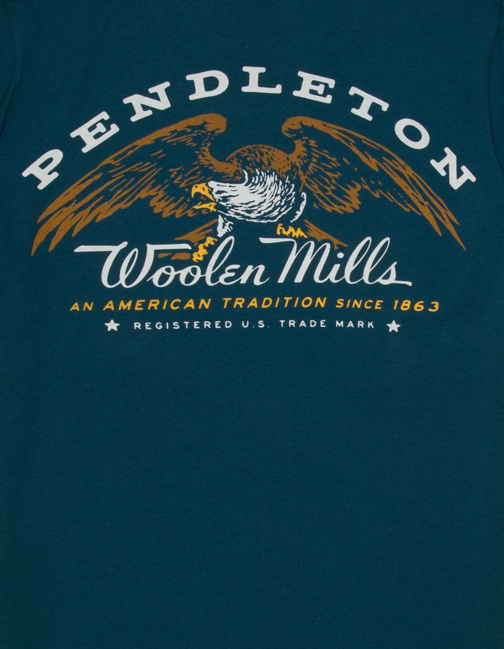 PENDLETON Eagle Graphic Mens Tee - NAVY Product Image