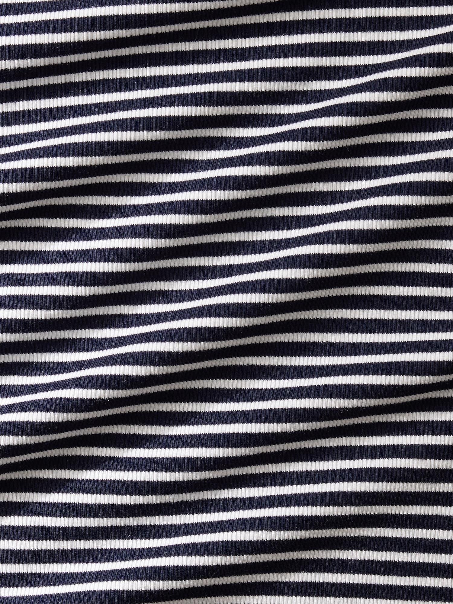 Signature Rib Crop Tee Product Image