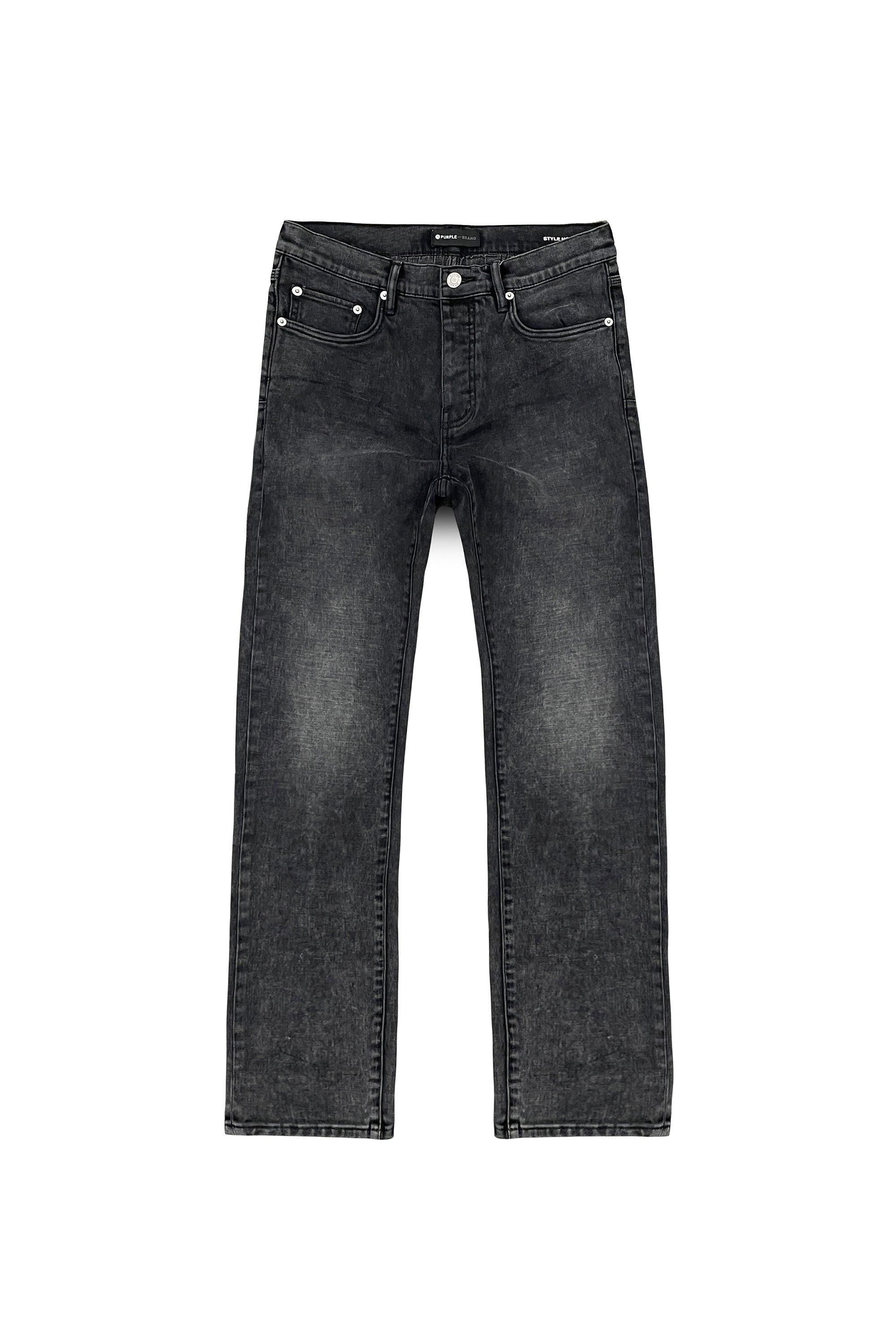 P005 STRAIGHT SLIM JEAN - Vintage Washed Black Male Product Image