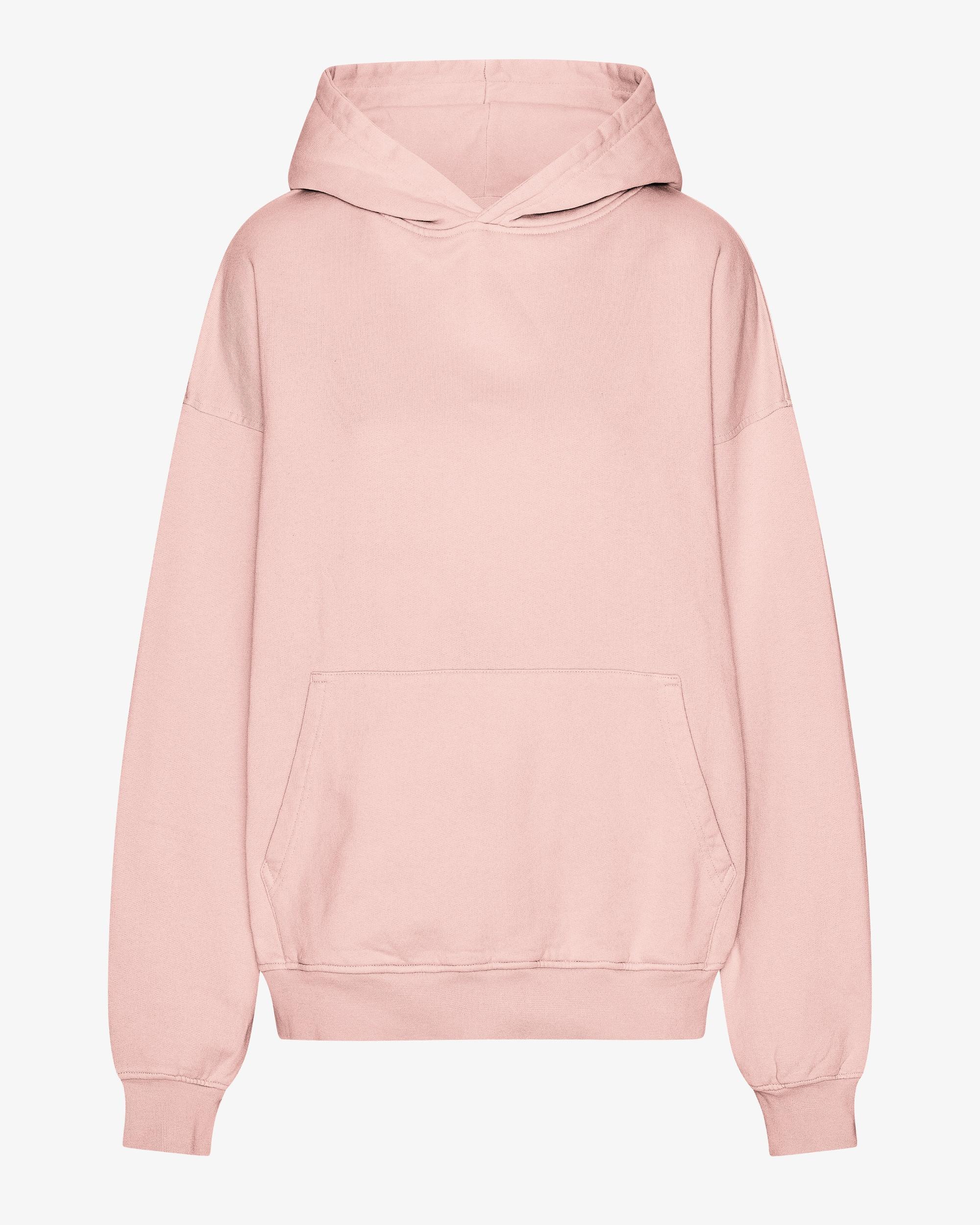 Organic Oversized Hood - Faded Pink Product Image