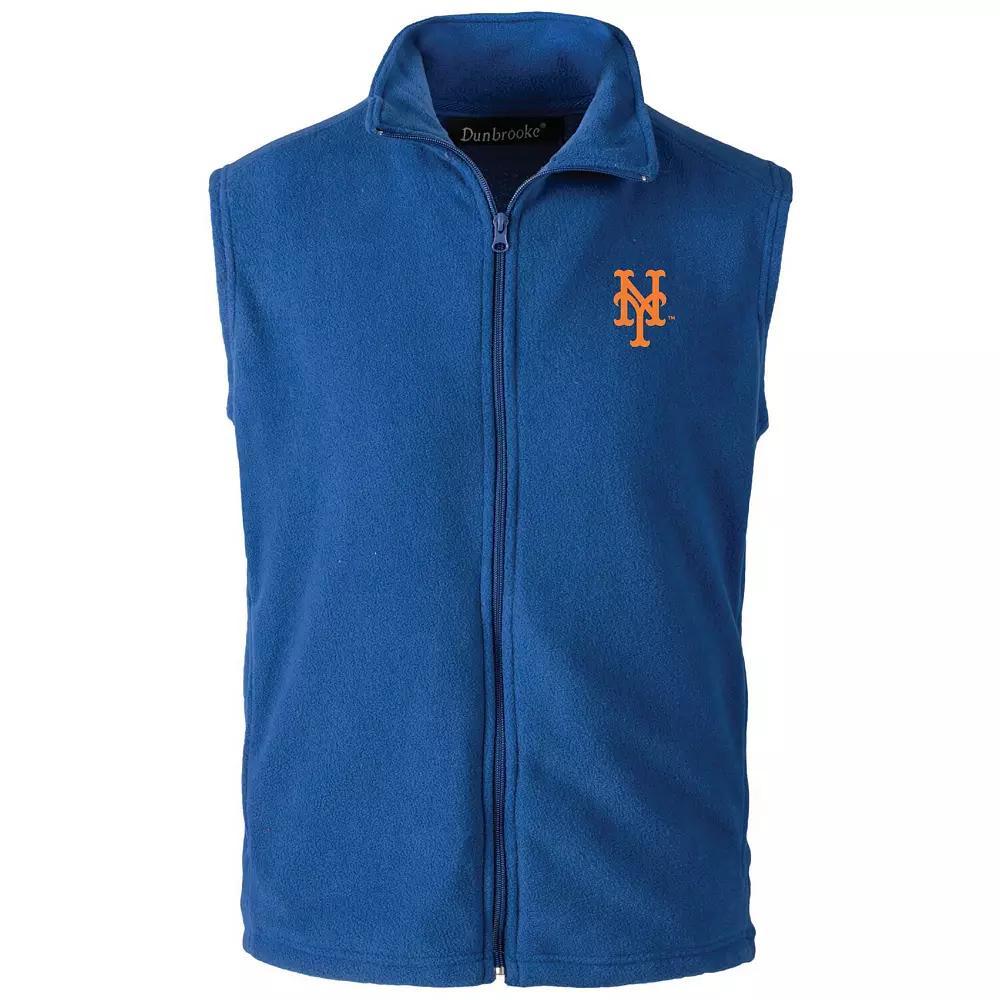 Men's Dunbrooke Royal New York Mets Full-Zip Vest,  Product Image