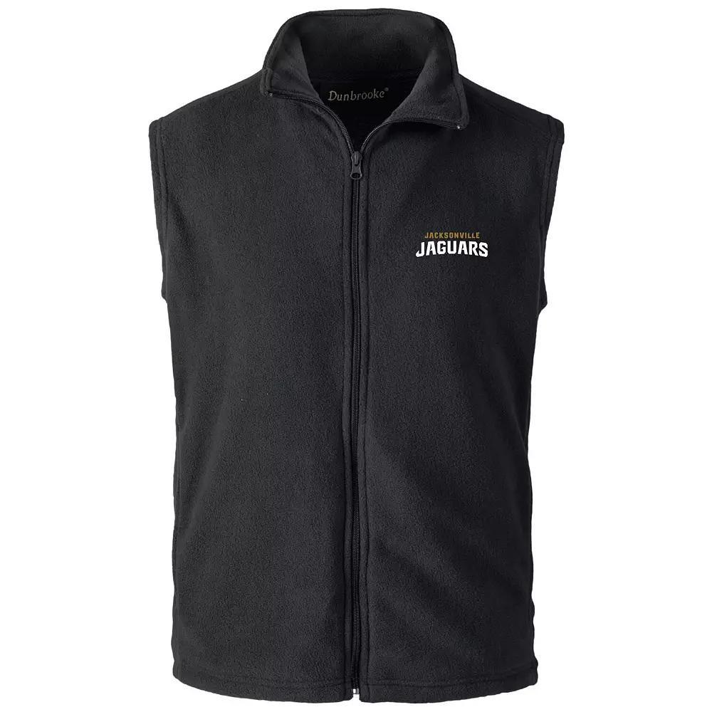 Men's Black Jacksonville Jaguars Houston Fleece Full-Zip Vest,  Product Image