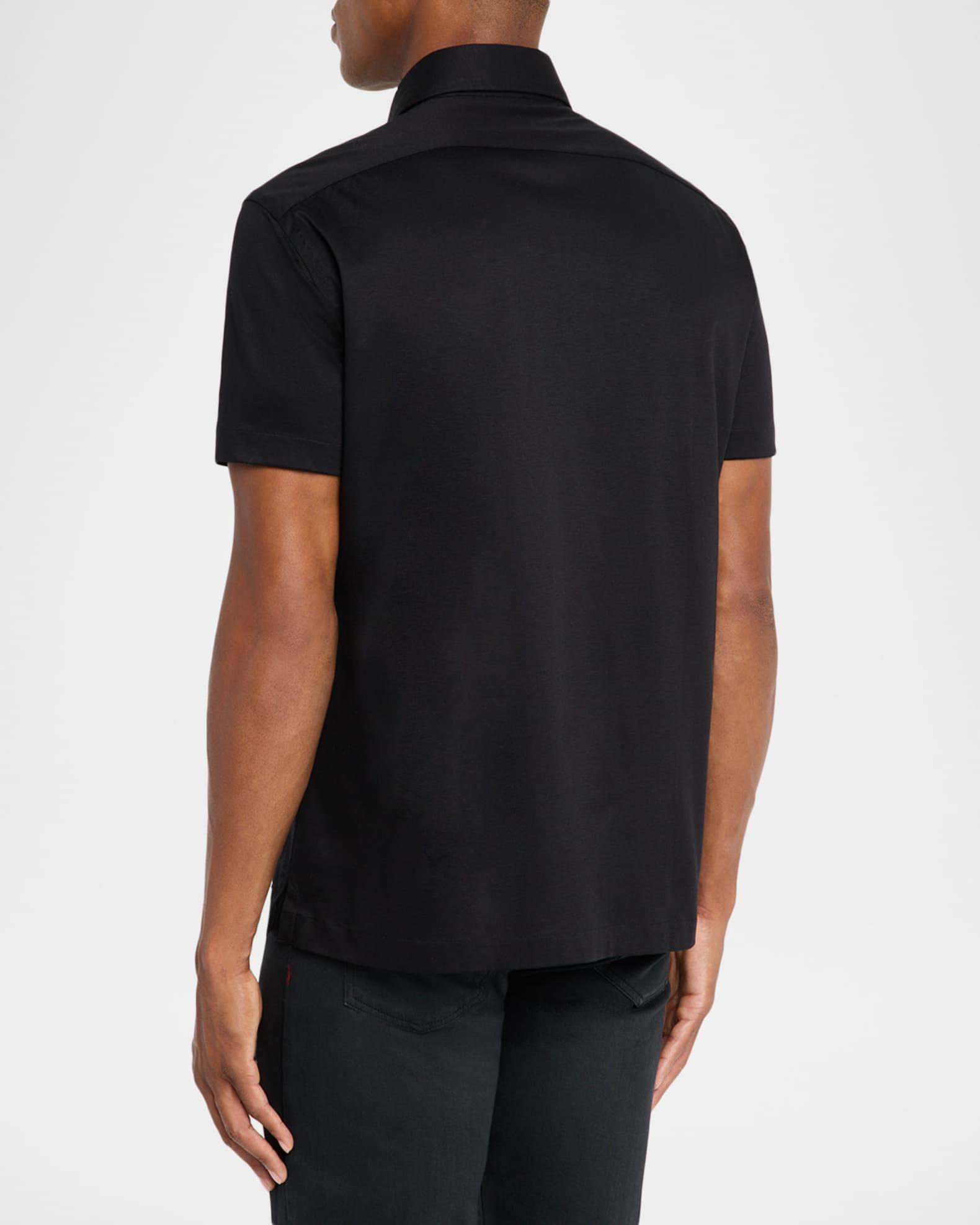 Men's Cotton Classic-Fit Polo Shirt Product Image