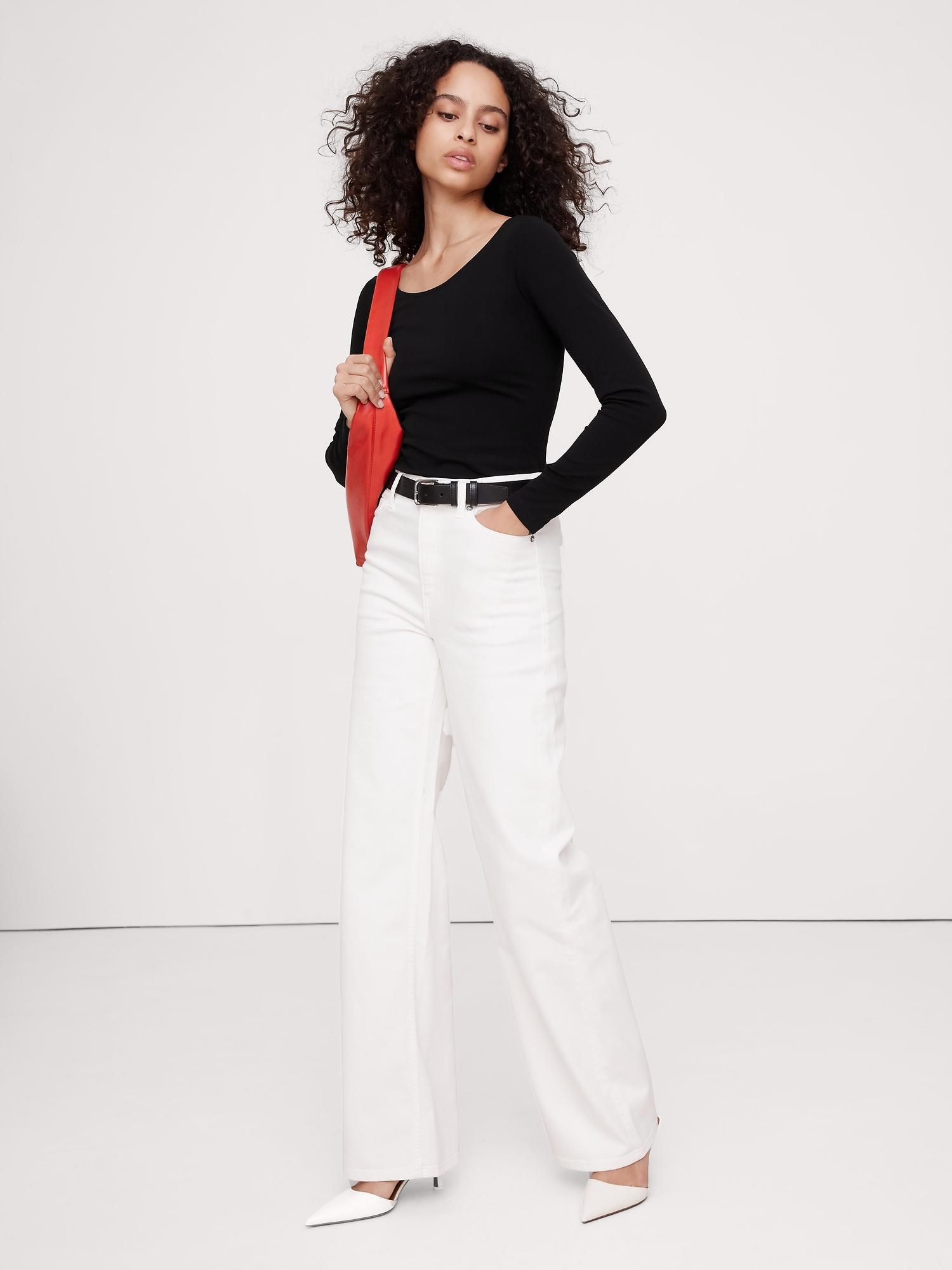 Refined Scoop-Neck T-Shirt Product Image