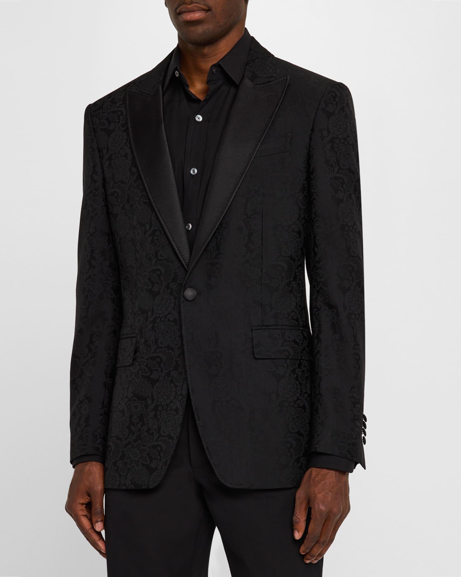 Men's Jacquard Evening Jacket Product Image