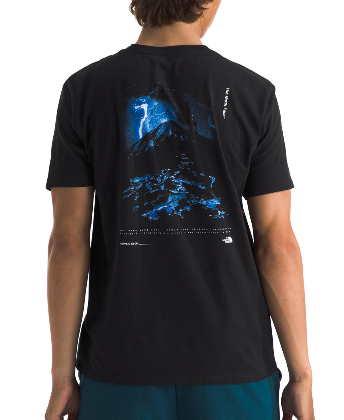 The North Face Mens Lava Graphic T-Shirt - Tnf Black Product Image