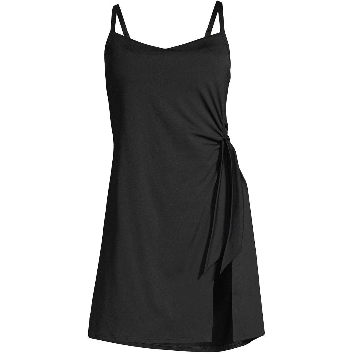 Womens Lands End UPF 50 Sweetheart One-Piece Swim Dress Product Image