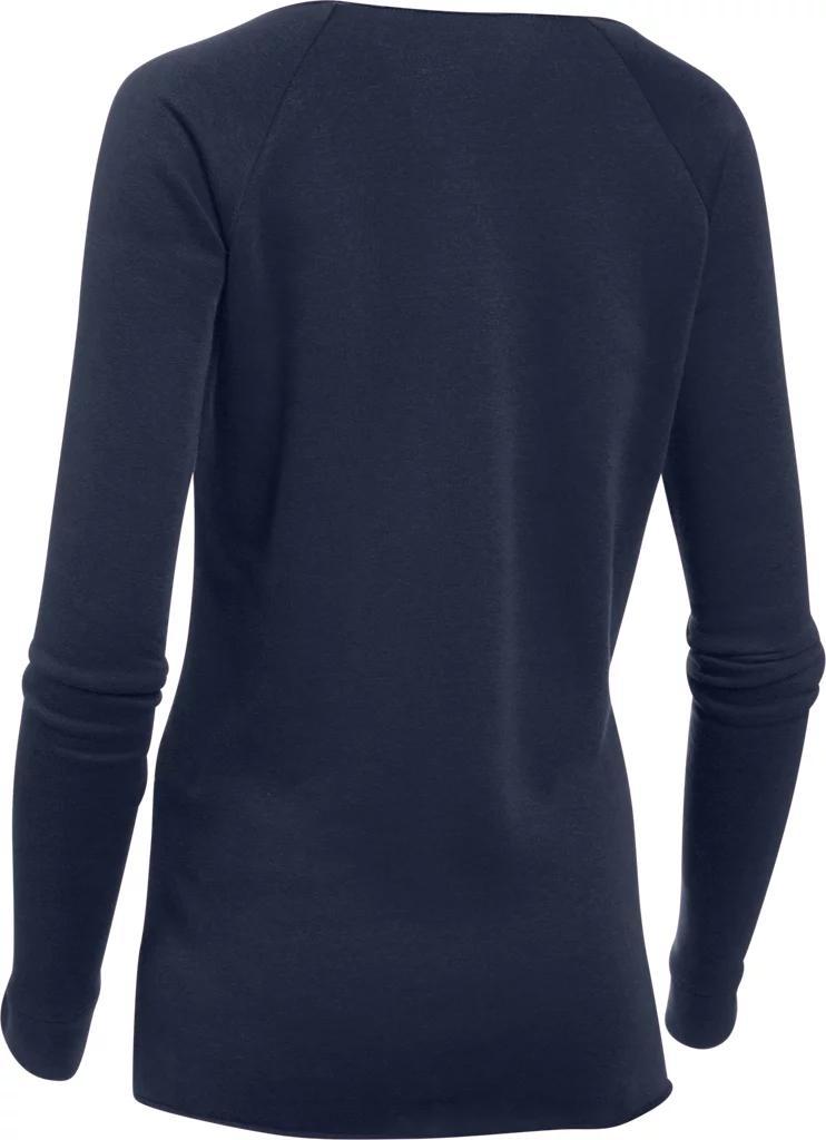 Women's UA Hustle Fleece Crew Product Image