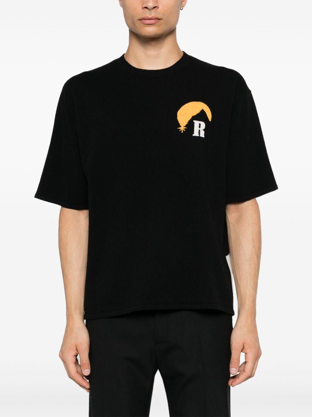 Moonlight knitted T-shirt Product Image