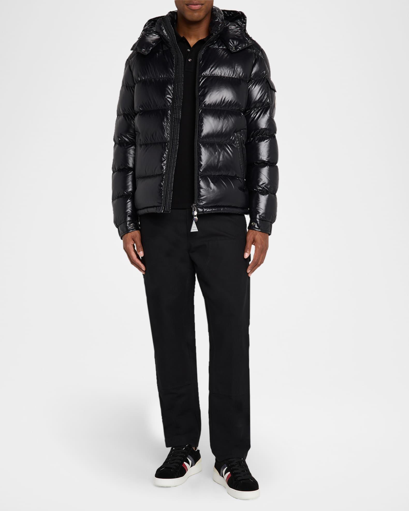Men's Maya Hooded Short Down Puffer Jacket Product Image