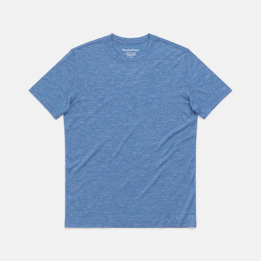 Wool Linen Crew Neck Tee Product Image