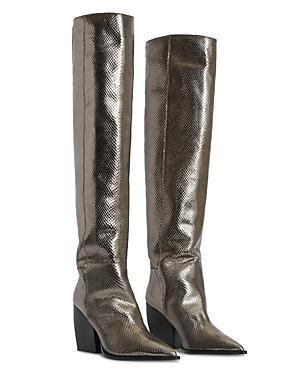 Reina Metallic Boot ALLSAINTS Product Image