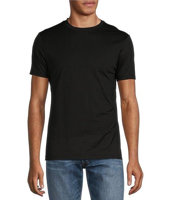 Murano Wardrobe Essentials Liquid Luxury Slim Fit Short Sleeve T-Shirt Product Image