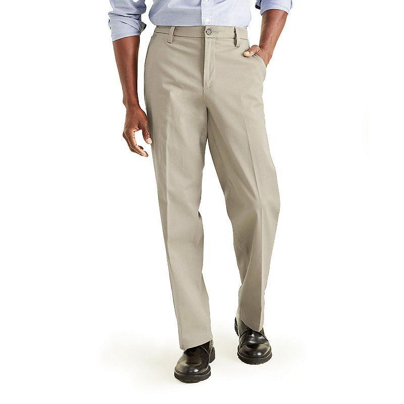 Men's Dockers® Workday Classic-Fit Smart 360 FLEX Khaki Pants, Size: 34 X 32, Safari Beige Product Image