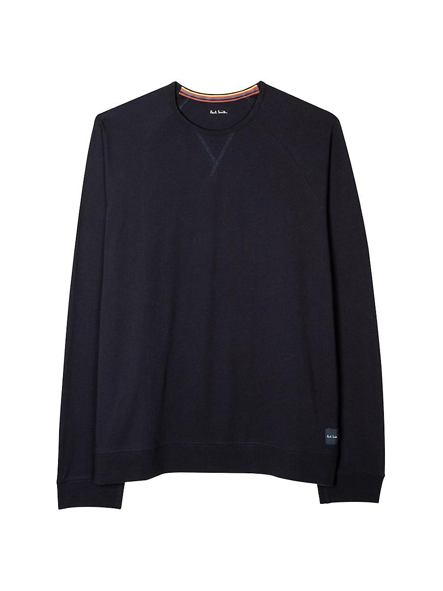 Mens Cotton Long Sleeve T-Shirt Product Image