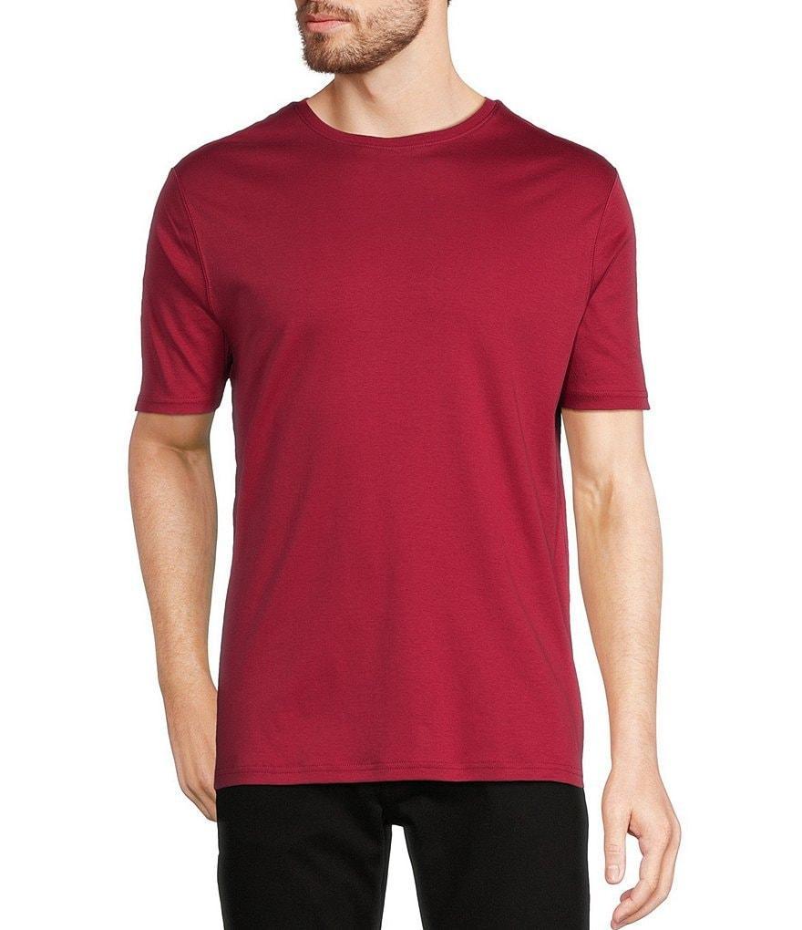 Murano Liquid Luxury Interlock Crew Neck Short Sleeve T-Shirt Product Image