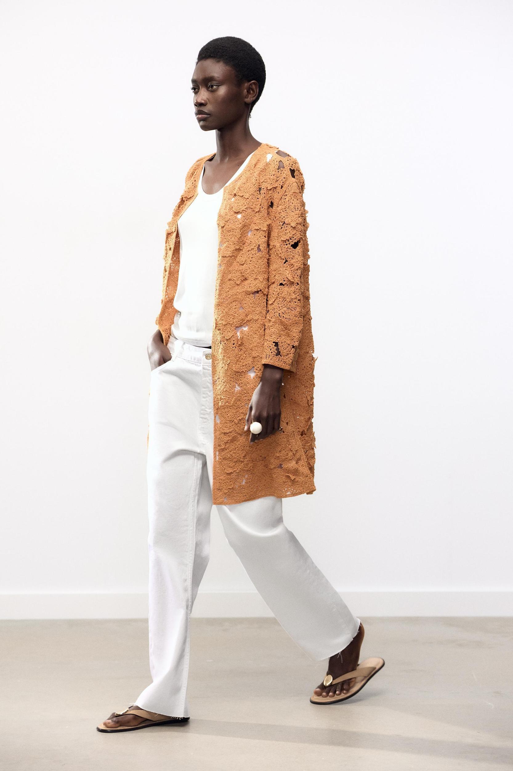 MACRAMÉ OPEN COAT Product Image