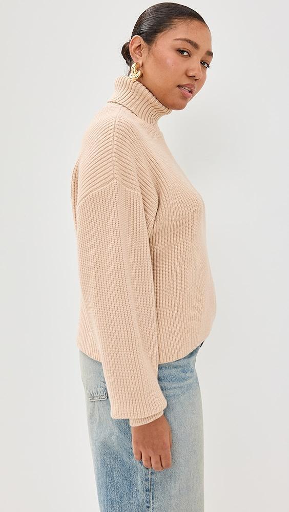 Good American Cozy Ribbed Turtleneck | Shopbop Product Image