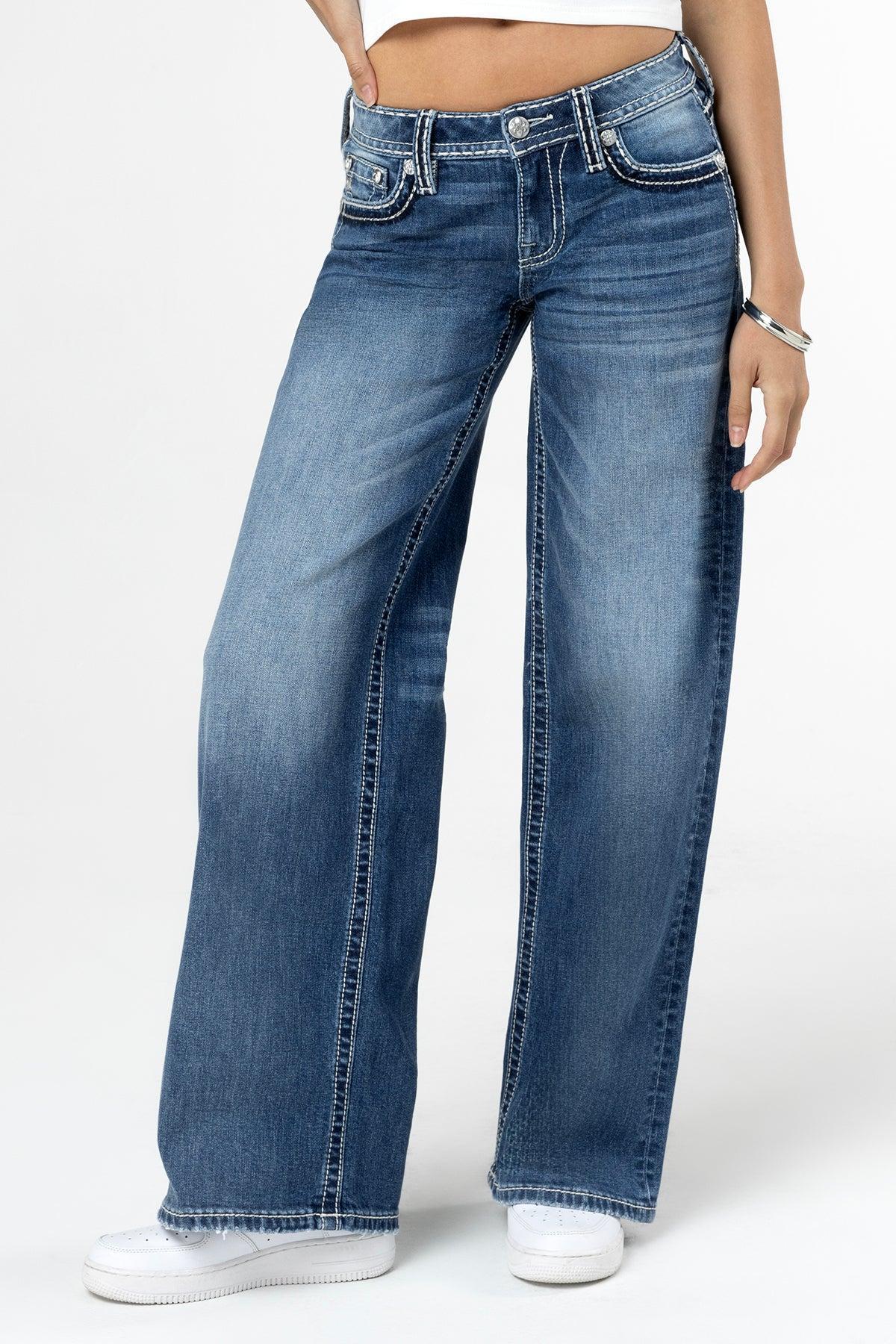 Angelline Wide Leg Jeans Product Image