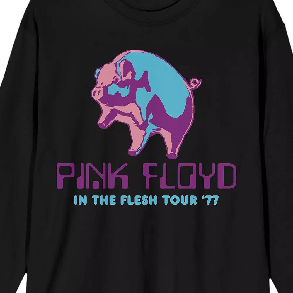 Men's Pink Floyd In The Flesh Tour Graphic Tee, Size: Medium, Black Product Image