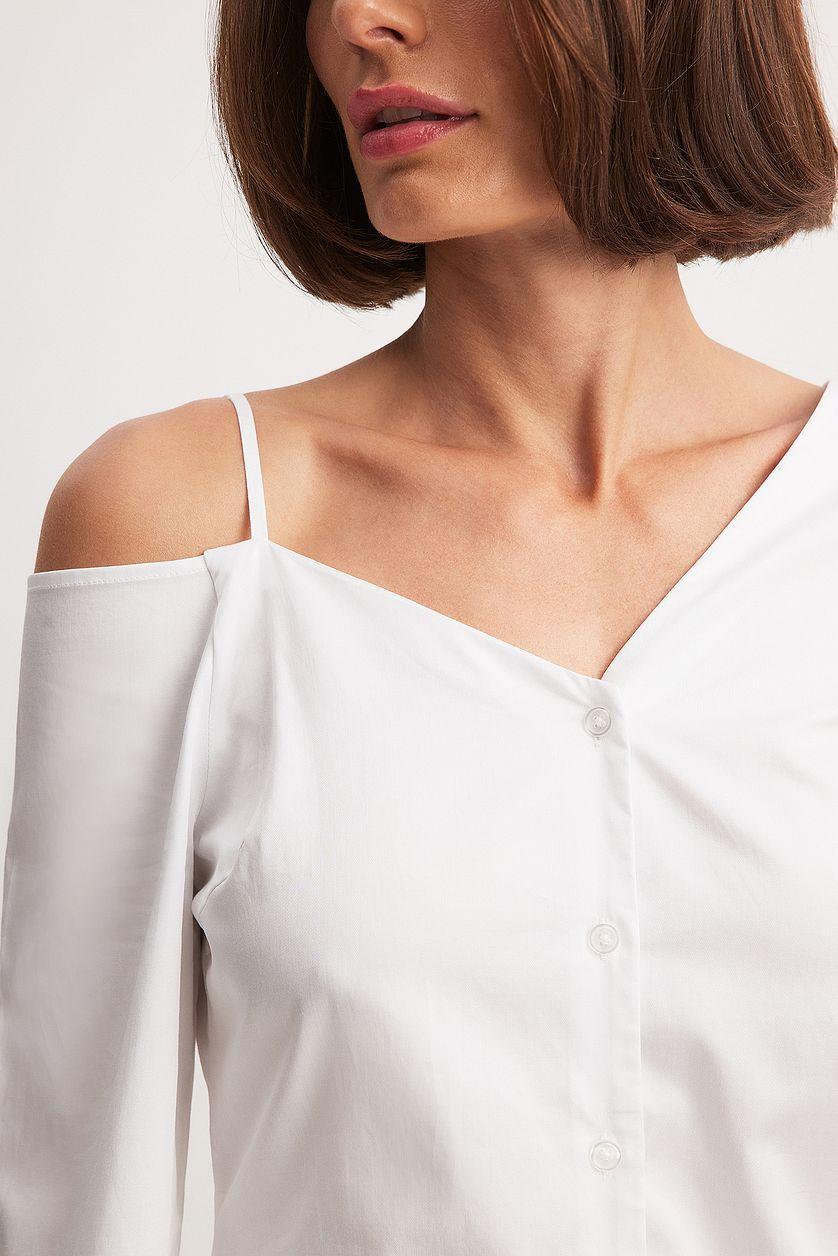 One Shoulder Blouse Product Image
