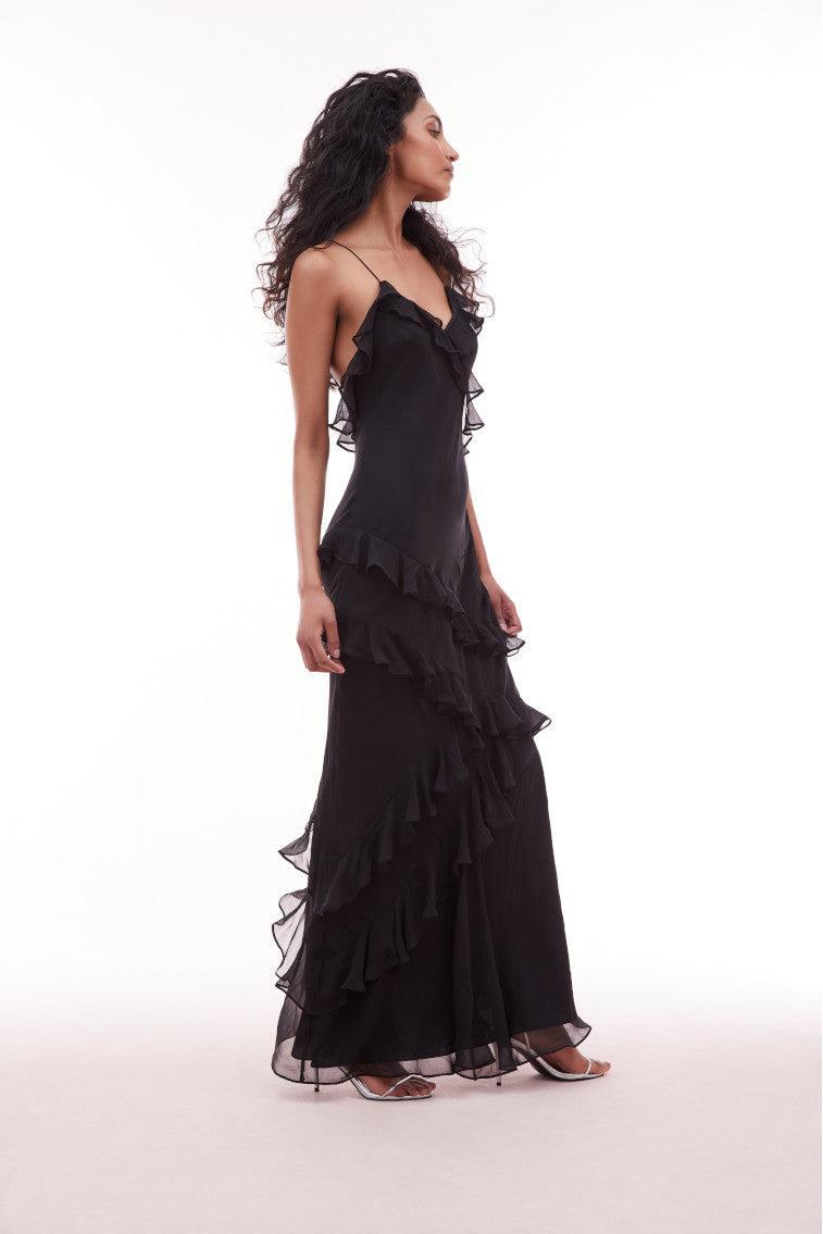 Rialto Silk Maxi Dress Product Image